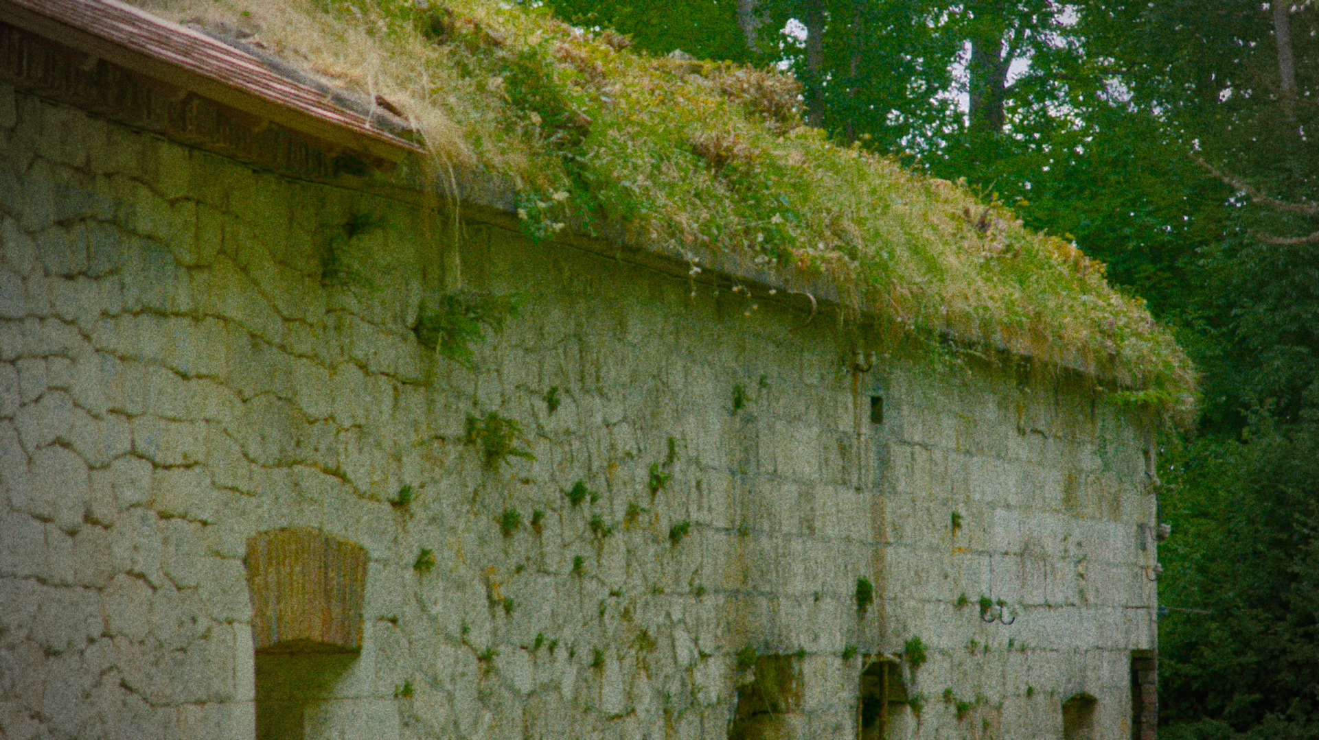 wall of a fortress